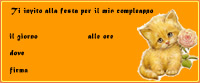inviti compleanno