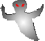 Gif fantasma divertente di Halloween