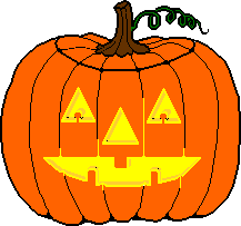 Gif zucca di Halloween