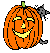 Gif zucca animata di Halloween