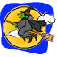 Gif streghetta divertente di Halloween