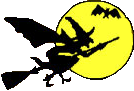 Gif streghetta divertente di Halloween